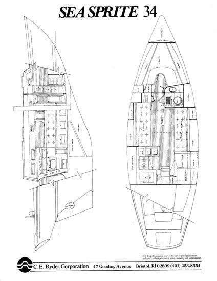 Sea Sprite 34 Brochure Digital Package