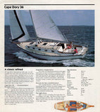 Cape Dory 1988 Brochure