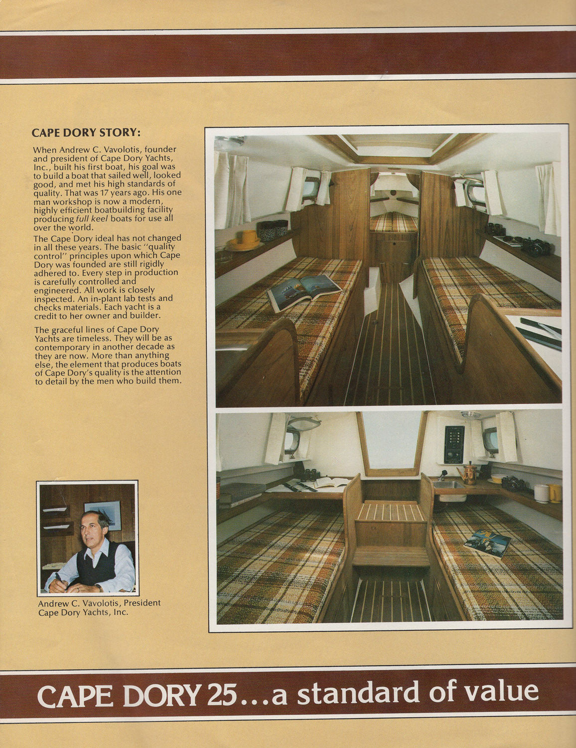 Cape Dory 25 Brochure