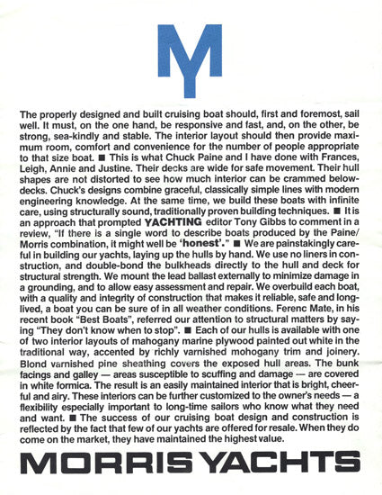 Morris Brochure