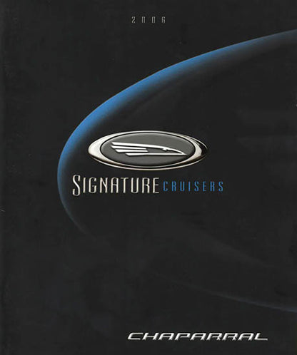 Chaparral 2006 Signature Cruisers Brochure