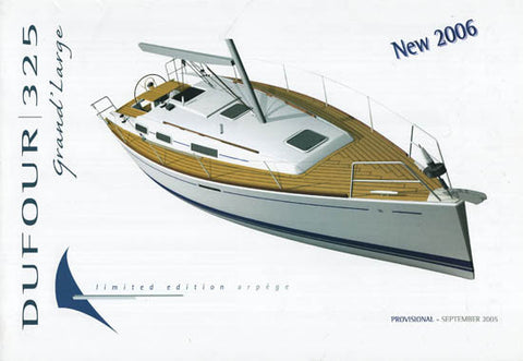 Dufour 325 Grand Large Specification Brochure