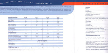 Selva Inflatable Line Brochure - German