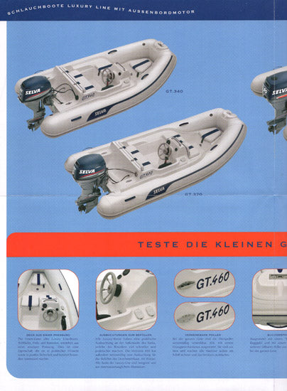 Selva Inflatable Line Brochure - German