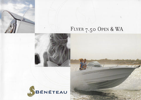 Beneteau Flyer 7.50 Open & WA Brochure