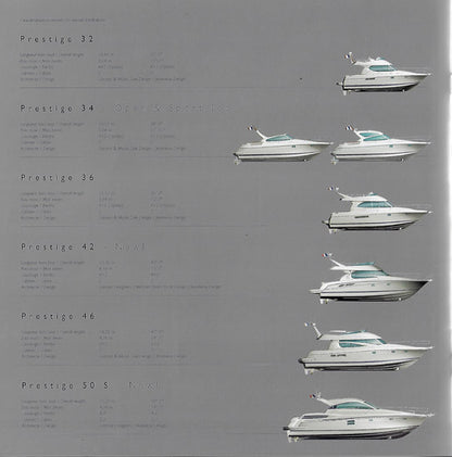 Jeanneau 2006 Prestige Brochure