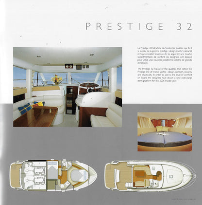Jeanneau 2006 Prestige Brochure