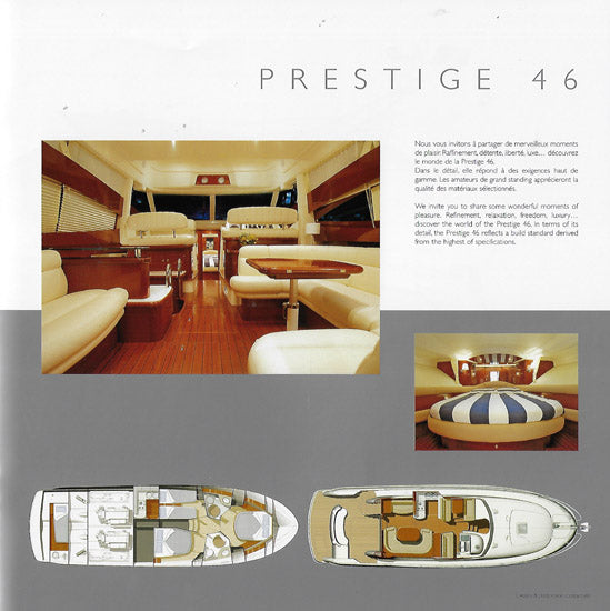 Jeanneau 2006 Prestige Brochure