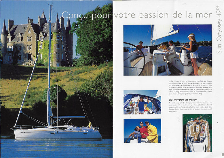 Jeanneau Sun Odyssey 42 Deck Salon Brochure