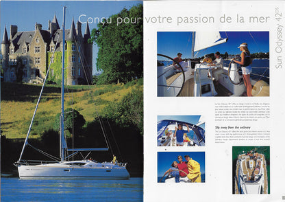 Jeanneau Sun Odyssey 42 Deck Salon Brochure