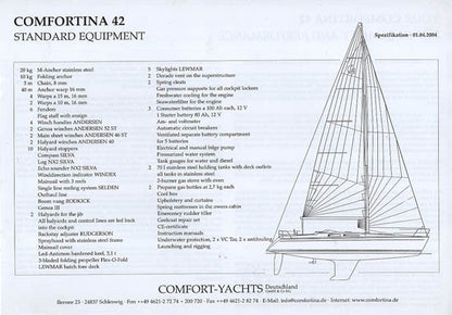 Comfortina 42 Brochure