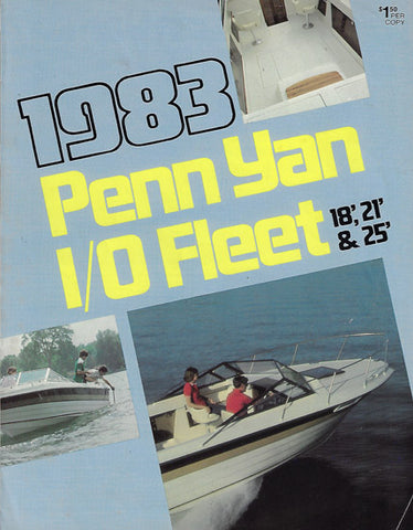 Penn Yan 1983 I/O Brochure