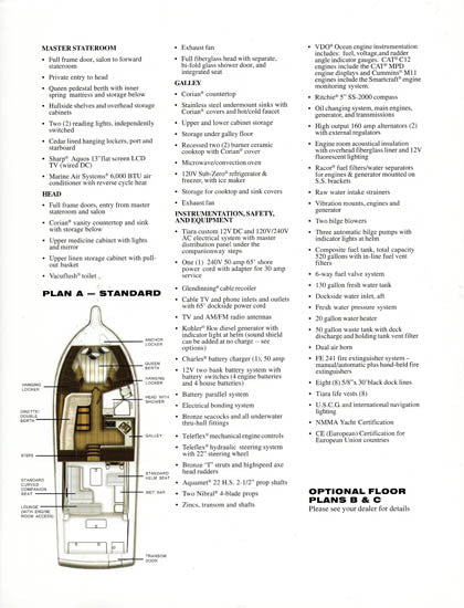 tiara様確認ページ Tiara 4200 Open Specification Brochure – SailInfo I boatbrochure.com