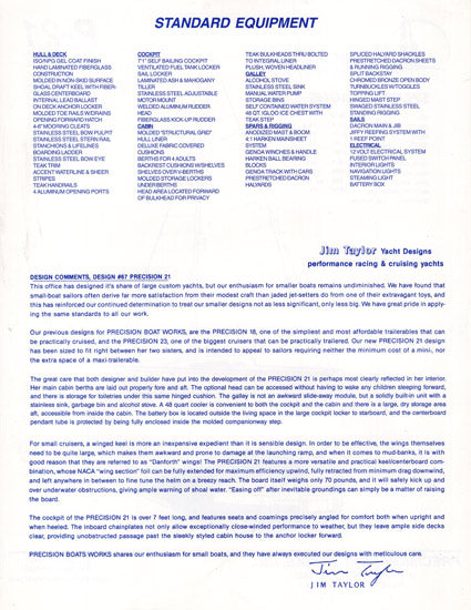Precision 21 Brochure