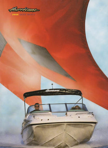 Hurricane 2006 Deck Boat Brochure