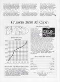 Cruisers 3650 Aft Cabin Lakeland Boating Magazine Reprint Brochure