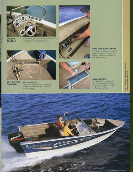 Sylvan 2006 Fishing Brochure – SailInfo I boatbrochure.com