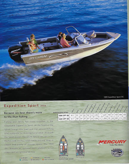 Sylvan 2006 Fishing Brochure