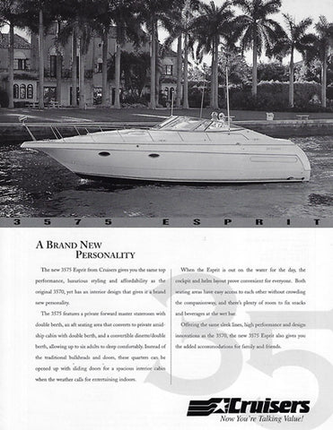 Cruisers Esprit 3575 Brochure