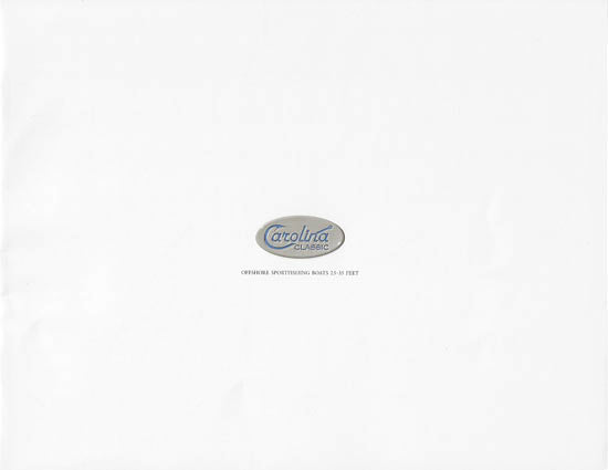 Carolina Classic 2006 Brochure