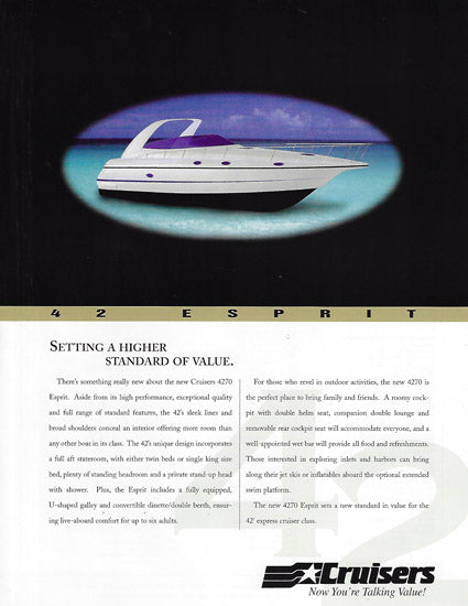 Cruisers Esprit 4270 Brochure
