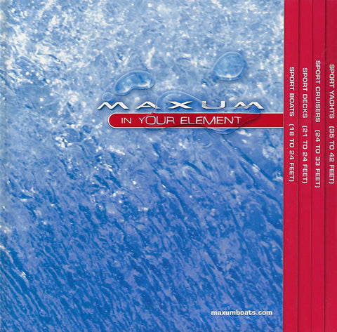 Maxum 2006 Brochure