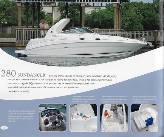 Sea Ray 2006 Sport Cruisers Brochure