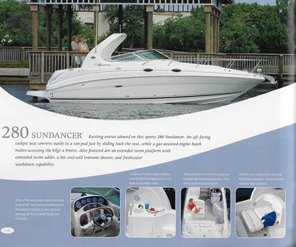 Sea Ray 2006 Sport Cruisers Brochure