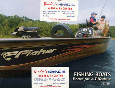 Fisher 2006 Fishing Brochure