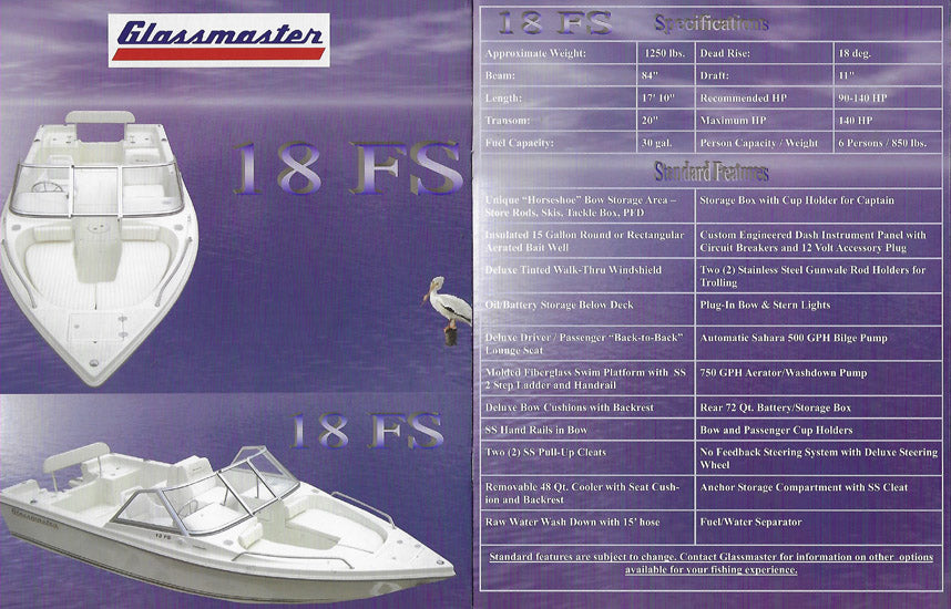 Glassmaster 2006 Brochure