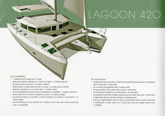 Lagoon 420 Brochure