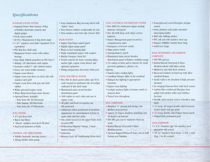 Sabreline 34 Express Hardtop Launch Brochure
