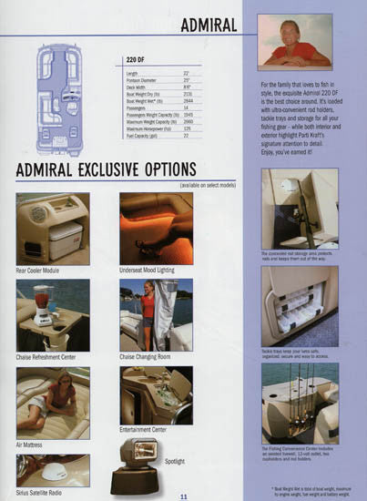 Parti Kraft 2006 Pontoon Brochure