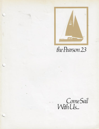 Pearson 23 Brochure