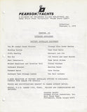 Pearson 23 Brochure