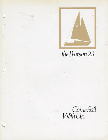 Pearson 23 Brochure