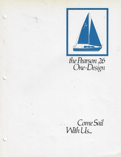 Pearson 26 One Design Brochure