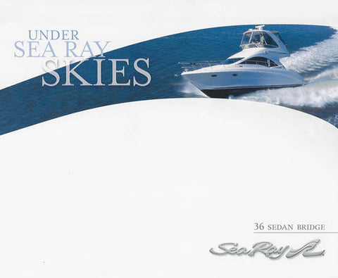 Sea Ray 36 Sedan Bridge Brochure