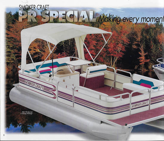 Smoker Craft 1996 Pontoon Brochure