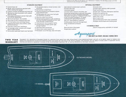 Aquasport 22-2 Brochure