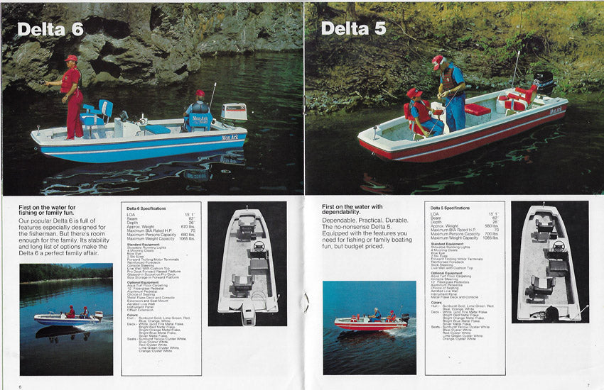 Monark 1975 Fiberglass Brochure