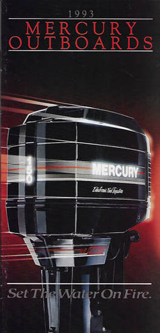 Mercury 1993 Outboard Mini Brochure