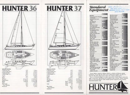 Hunter 1980 Brochure
