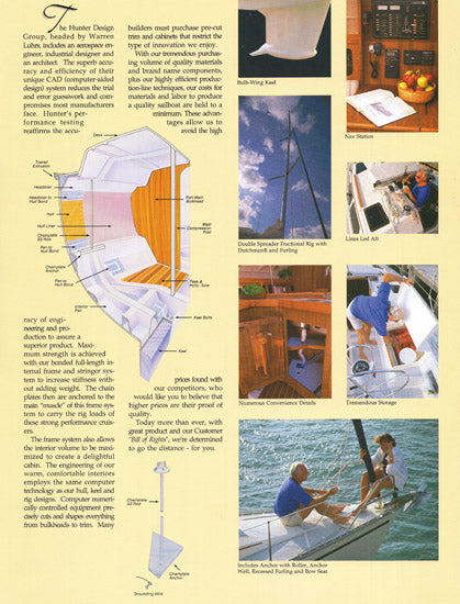 Hunter 35.5 Legend Brochure