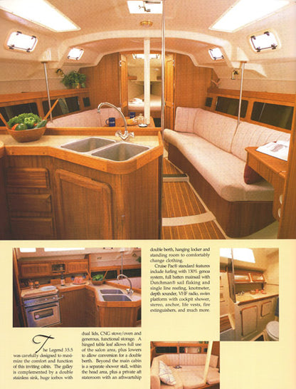 Hunter 35.5 Legend Brochure