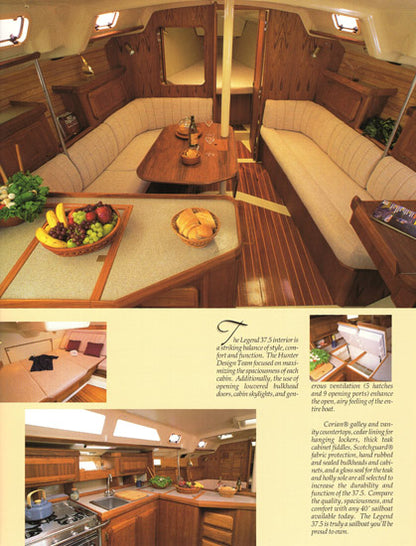 Hunter 37.5 Legend Brochure