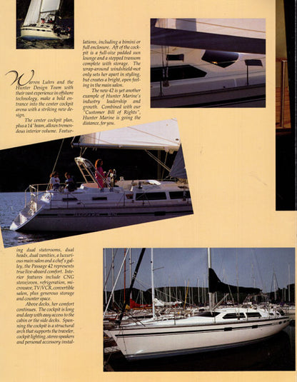 Hunter 42 Passage Brochure