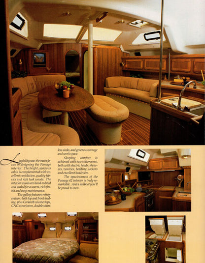 Hunter 42 Passage Brochure