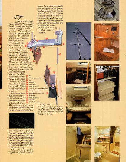 Hunter 42 Passage Brochure