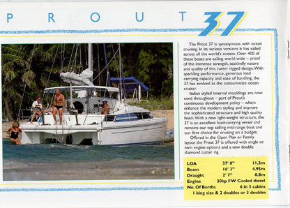 Prout Catamarans  Brochure